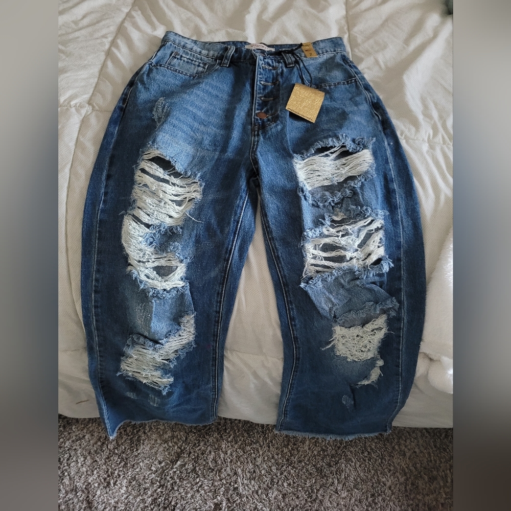 Vibrant Miu Jeans